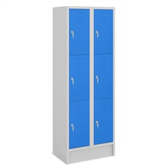 Faecherschrank Viola 4 Fächer übereinander